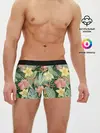 Мужские трусы боксеры / Тропические растения и цветы