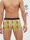 Мужские трусы боксеры / самый осенний принт