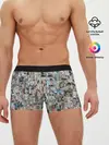 Мужские трусы боксеры / MANGA PATTERN