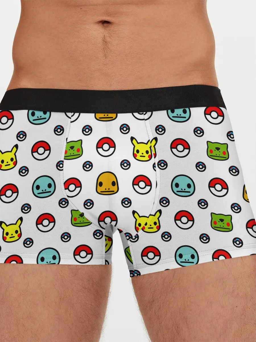 Мужские трусы боксеры / POKEMON / ПОКЕМОНЫ