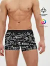 Мужские трусы боксеры / METALLICA LOGOBOMBING