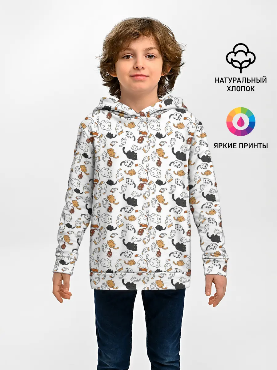 Детское худи / Котики