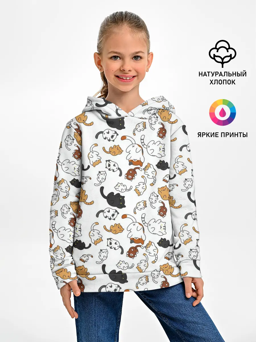 Детское худи / Котики.