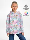 Детское худи / Узор с журавлями