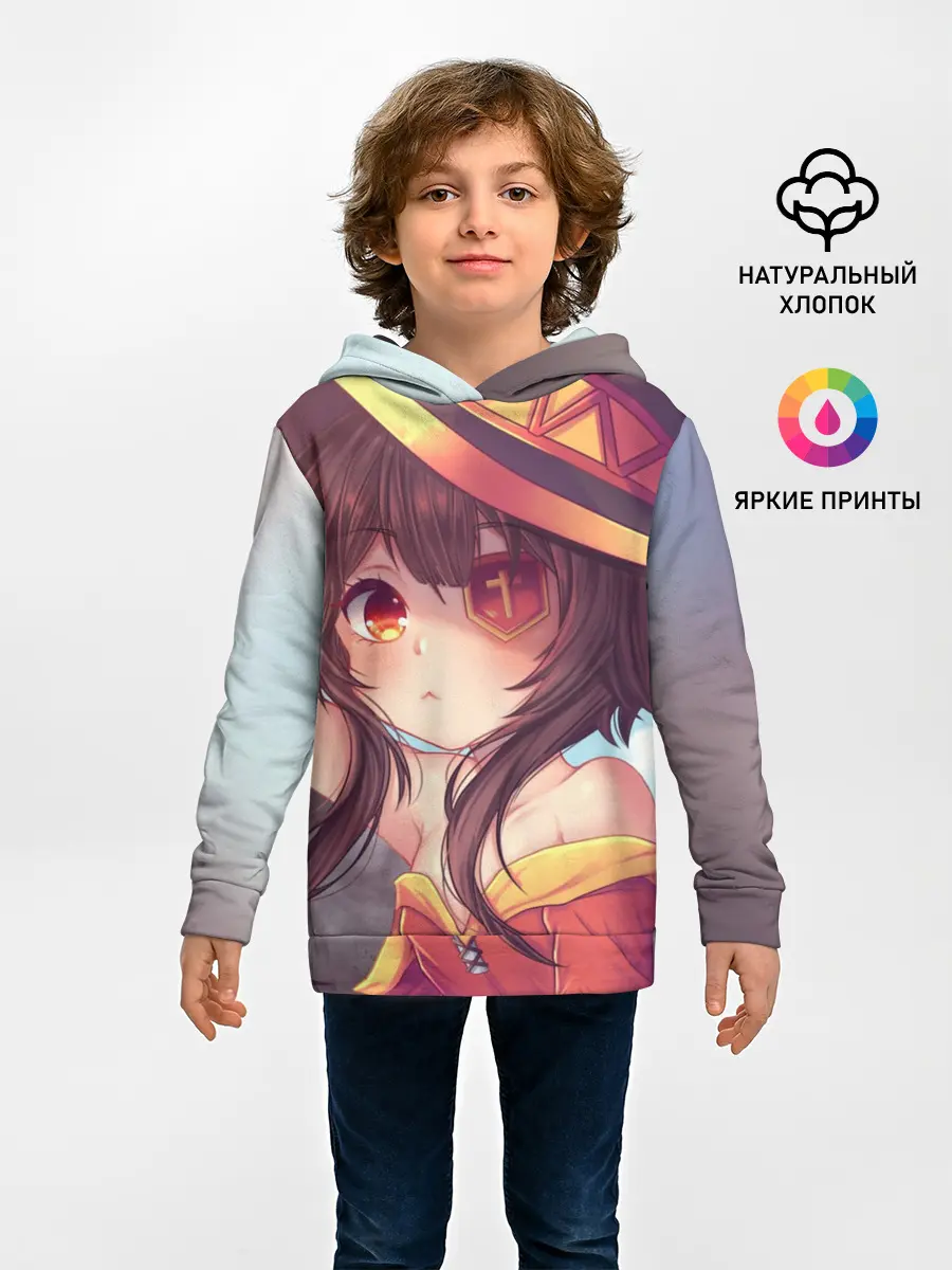 Детское худи / Konosuba в шляпе