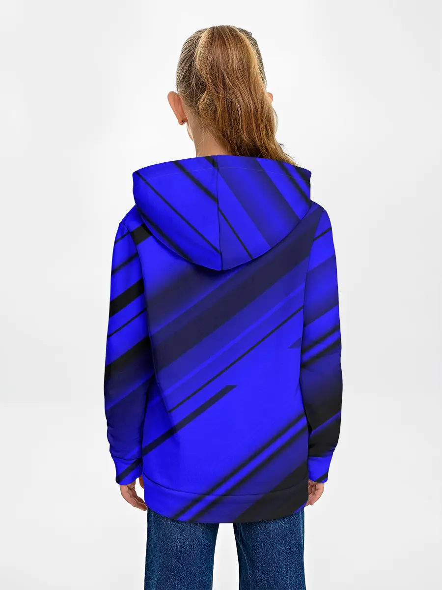 Детское худи / Blue and Black