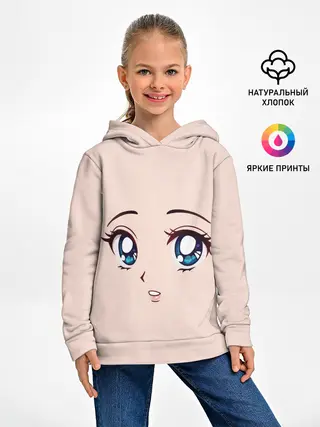 Детское худи / Surprised anime face
