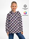 Детское худи / Клеточный узор