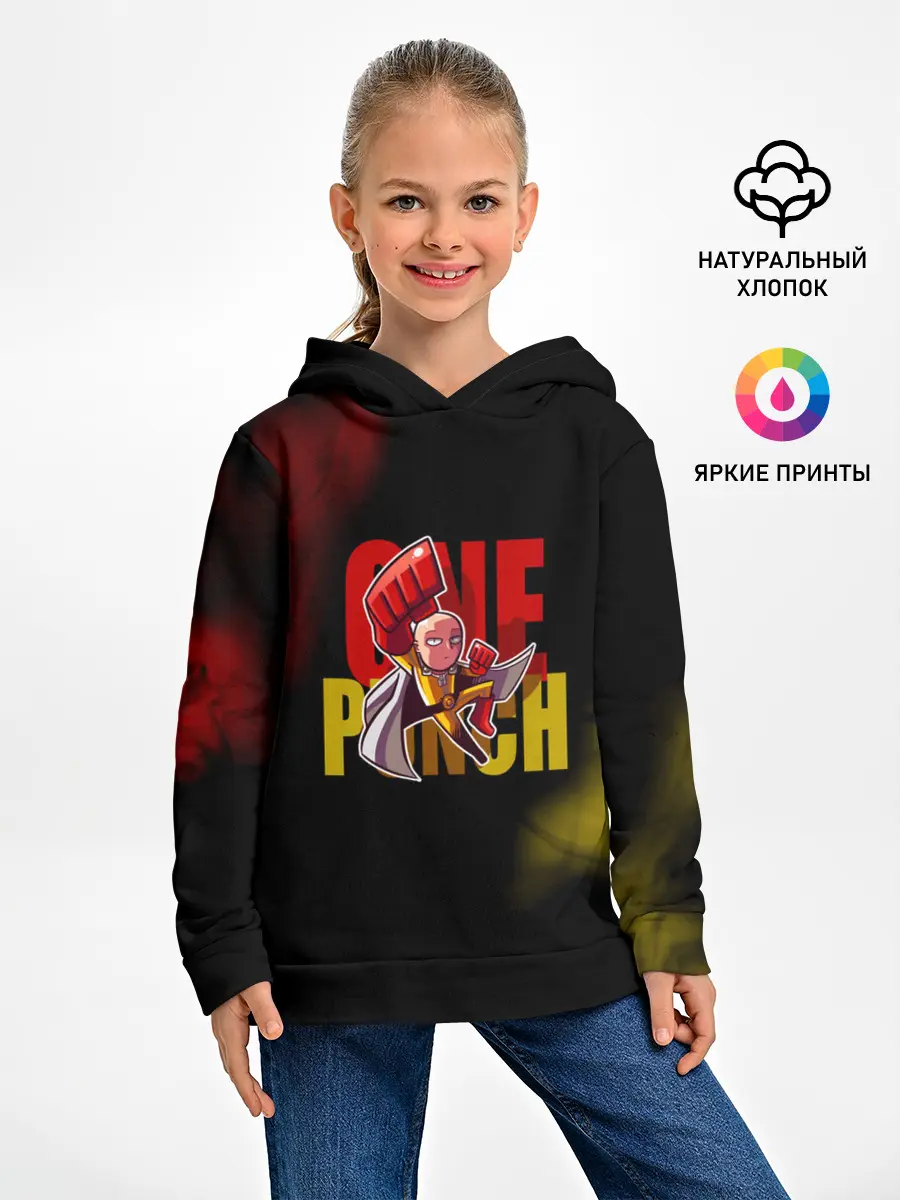 Детское худи / Один удар Сайтамы