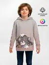 Детское худи / малышка спит ушки котики