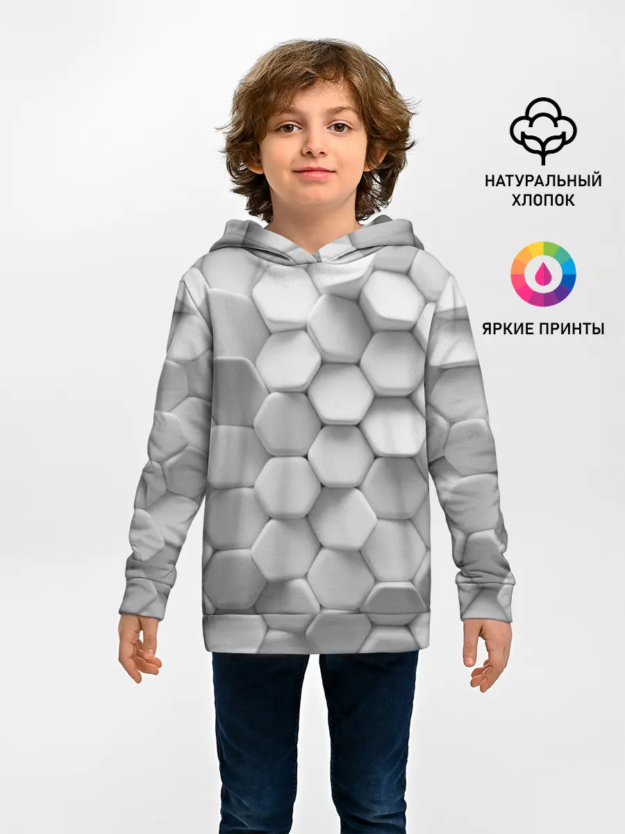 Детское худи / Геометрическая живопись