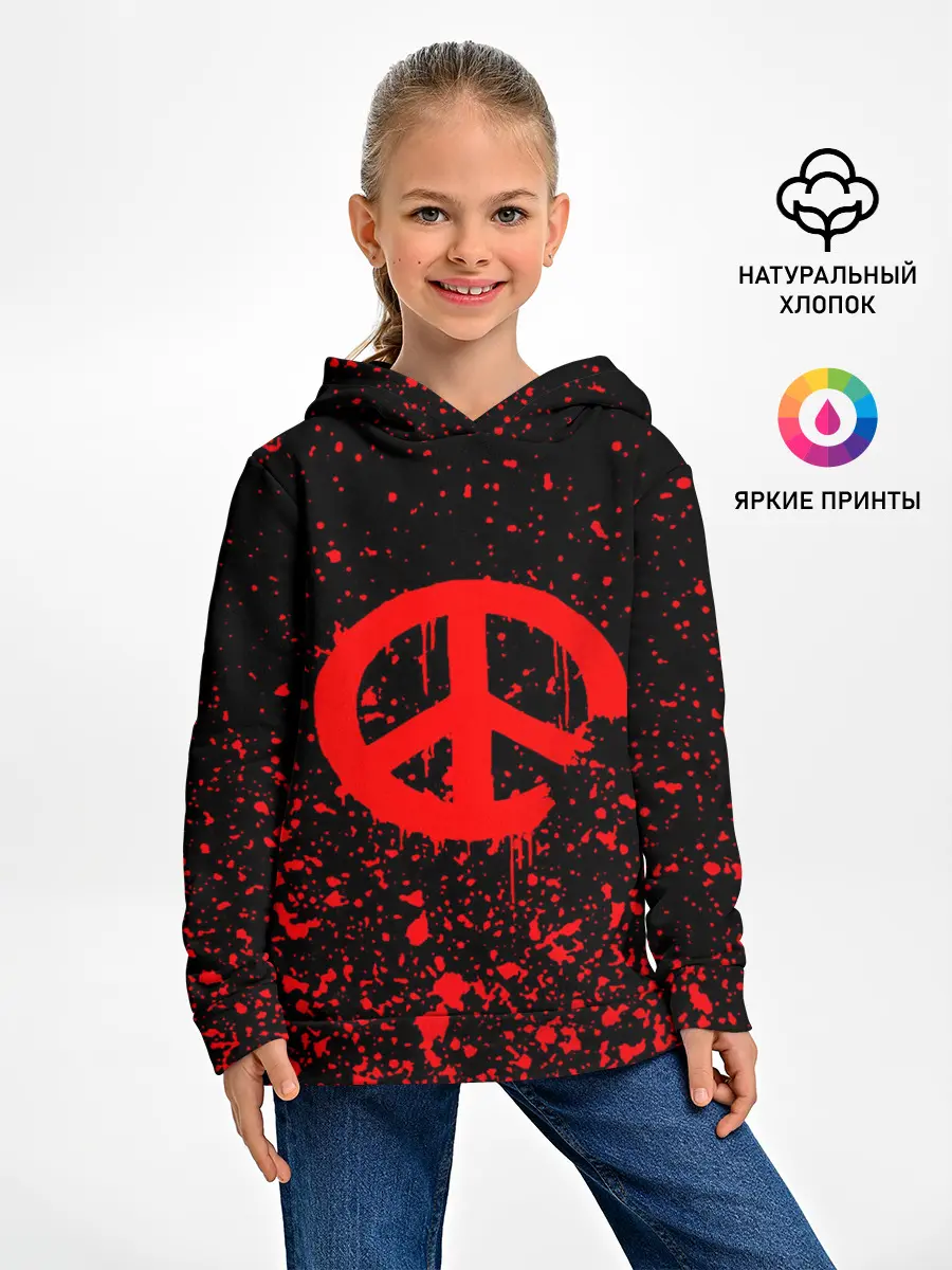 Детское худи / Peace Banksy