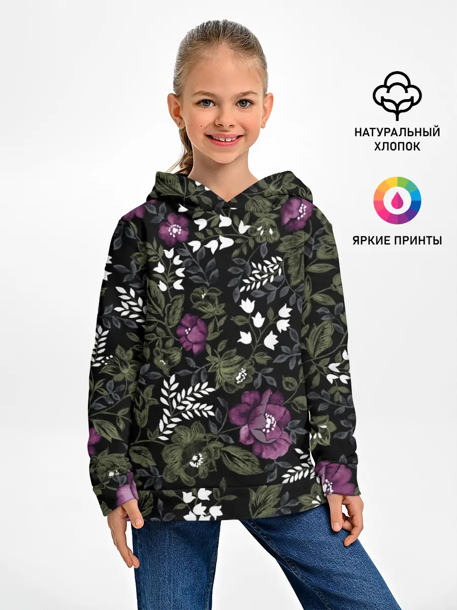 Детское худи / Цветы