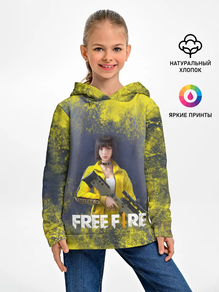 Детское худи / GARENA FREEFIRE | БАТЛГРАУНД (Z)