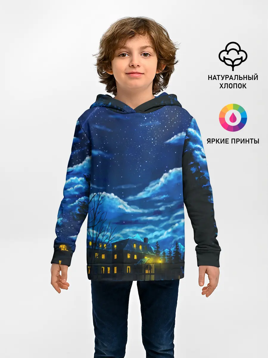Детское худи / ЗИМНЯЯ НОЧЬ
