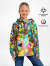Детское худи / Котики на дискотеке