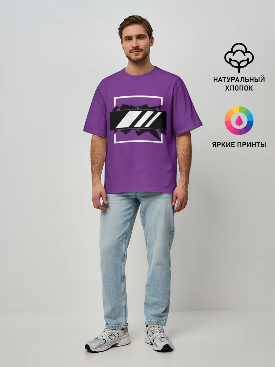 Мужская футболка оверсайз / R6S MIRA