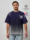 Мужская футболка оверсайз / Real Madrid