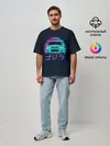 Мужская футболка оверсайз / Skyline R33
