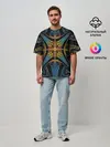 Мужская футболка оверсайз / FRACTAL 2020