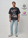 Мужская футболка оверсайз / fly high! Шоё Хината Haikyuu!!