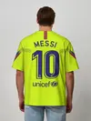 Мужская футболка оверсайз / Messi away 18-19
