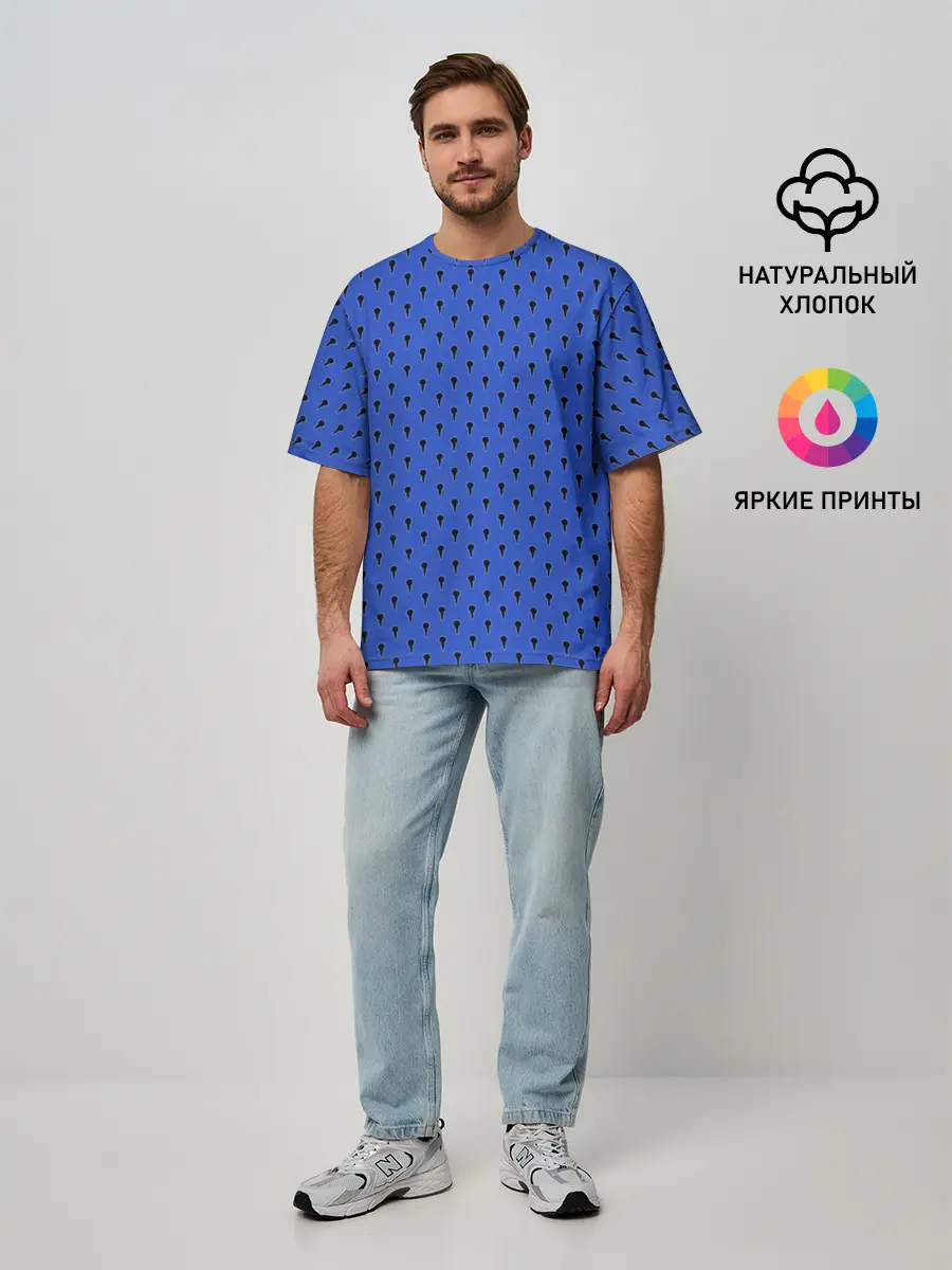 Мужская футболка оверсайз / Bruno Buccellati Style Ver.2