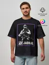 Мужская футболка оверсайз / Jackal