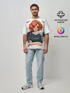 Мужская футболка оверсайз / Ход Королевы