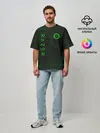 Мужская футболка оверсайз / RAZER