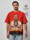 Мужская футболка оверсайз / Антон и Диего Кастильо FC6