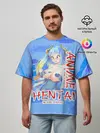 Мужская футболка оверсайз / Anime vs Hentai