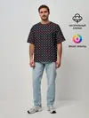 Мужская футболка оверсайз / Скандинавские орнаменты