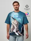 Мужская футболка оверсайз / Рейчел Гарднер