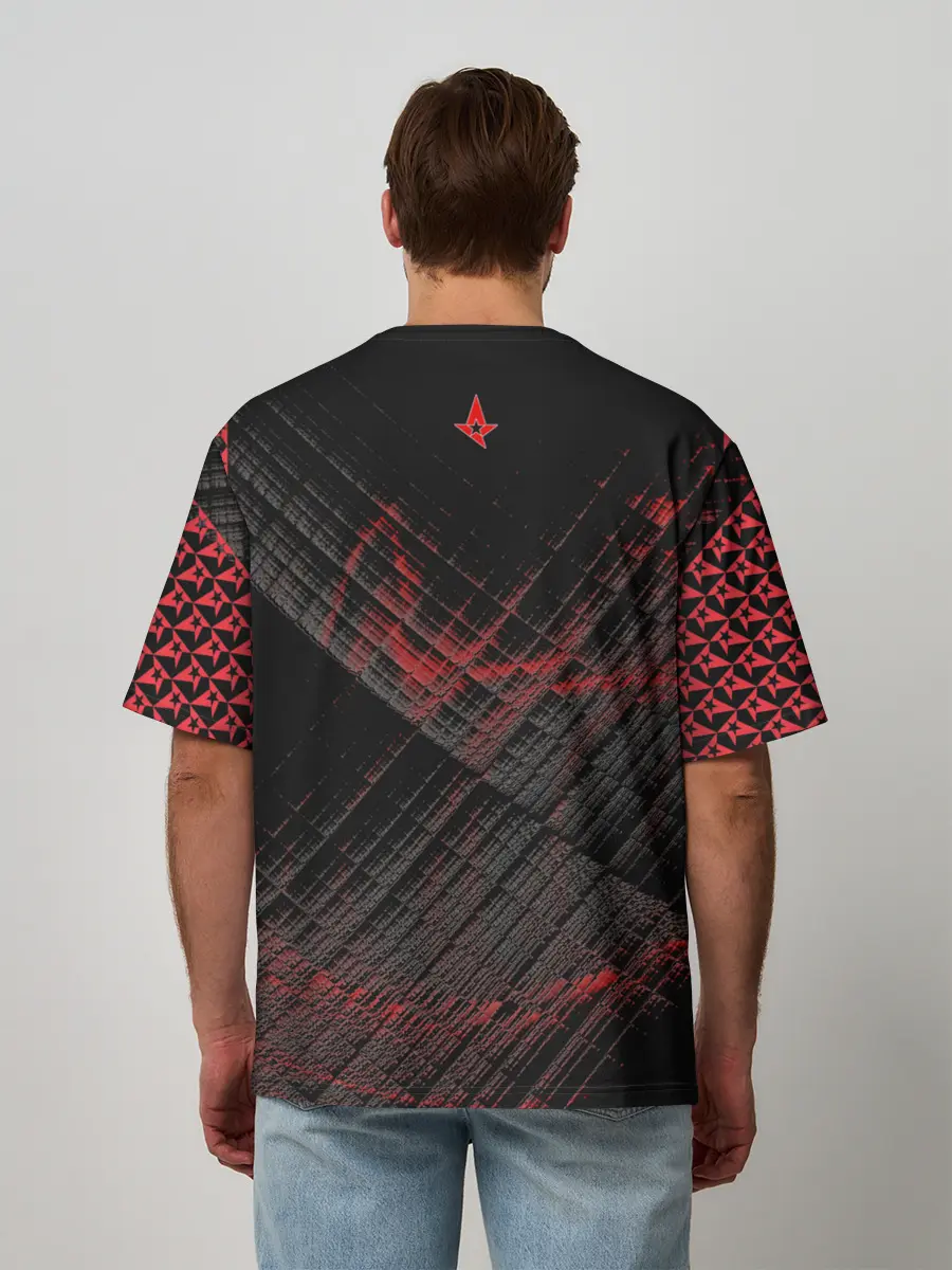 Мужская футболка оверсайз / cs:go (Astralis)