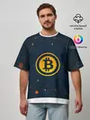 Мужская футболка оверсайз / Bitcoin is future