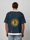 Мужская футболка оверсайз / Bitcoin is future