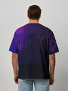 Мужская футболка оверсайз / Deftones. Neon logo