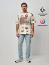 Мужская футболка оверсайз / Свободу фурри