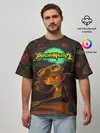 Мужская футболка оверсайз / PsychoNauts 2 Распутин