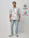 Мужская футболка оверсайз / SKULPTOR