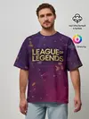 Мужская футболка оверсайз / League of Legends
