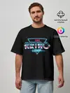Мужская футболка оверсайз / The Retro Wave