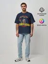 Мужская футболка оверсайз / Сиреноголовый
