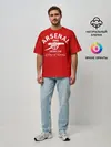 Мужская футболка оверсайз / Арсенал