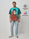 Мужская футболка оверсайз / G-Dragon