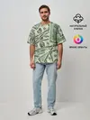 Мужская футболка оверсайз / Доллар