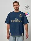 Мужская футболка оверсайз / Real away 19-20