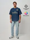 Мужская футболка оверсайз / Real away 19-20