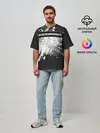 Мужская футболка оверсайз / #УхожуВПорнуху